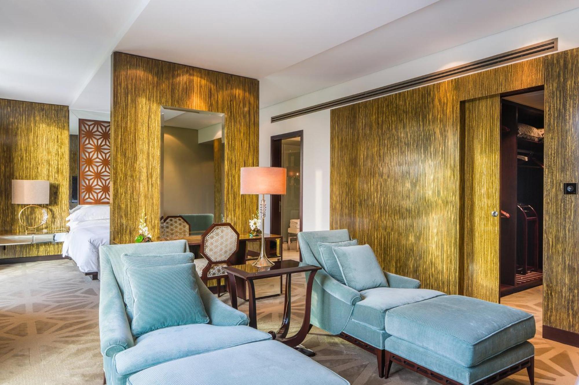 Mandarin Oriental Al Faisaliah, Rijád Kültér fotó A suite at the hotel