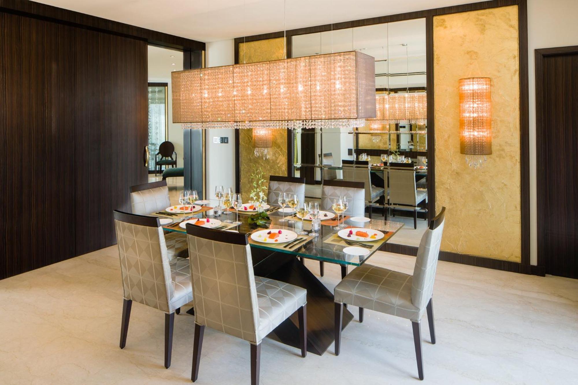Mandarin Oriental Al Faisaliah, Rijád Kültér fotó A dining room
