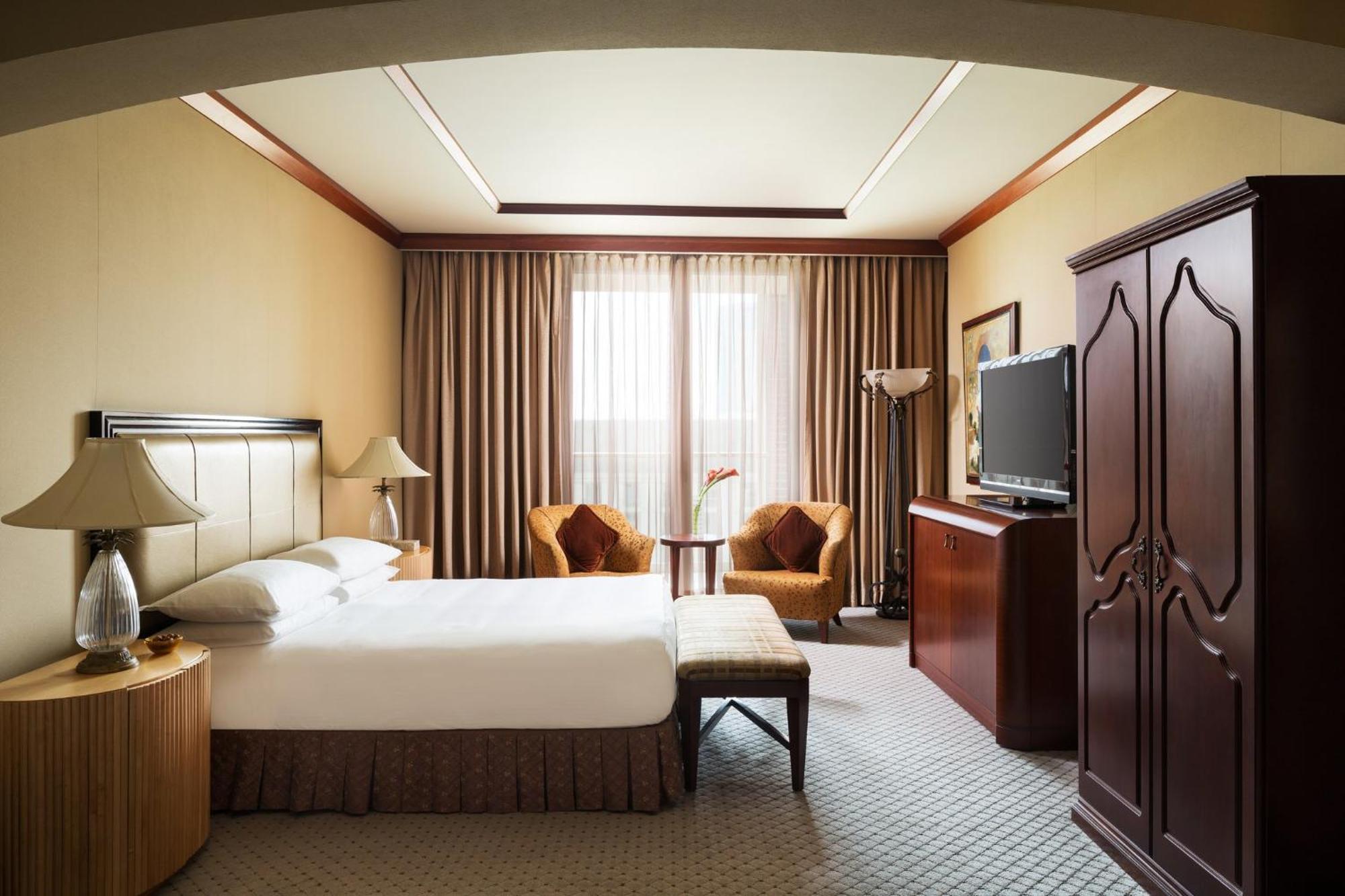 Mandarin Oriental Al Faisaliah, Rijád Kültér fotó A room at the hotel